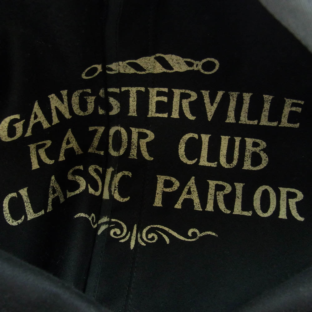 GANGSTERVILLE ギャングスタービル GSV-17-AW-13 CLASSIC PARLOR TRENCH COAT トレンチ コート ブラック系 L【中古】