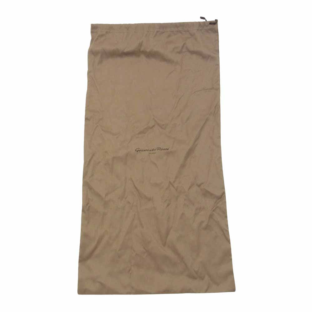 ジャンヴィト ロッシ ニーハイ スウェード ロング ブーツ ピンヒール ブラック系 EU38【中古】