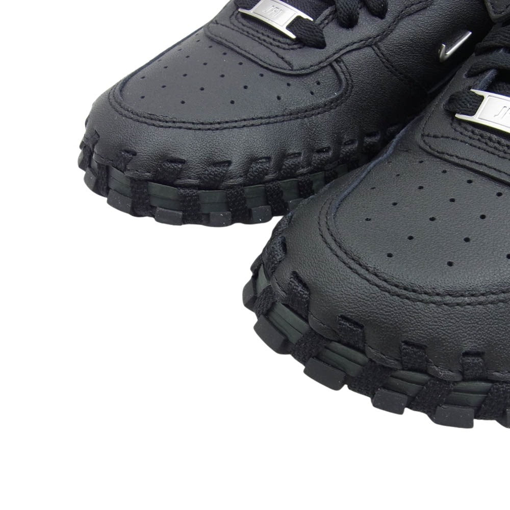 NIKE ナイキ DR0424-001 × Jacquemus ジャックムス Women's J Force 1 Low LX Black ウィメンズ Jフォース ロー スニーカー ブラック系 24cm【新古品】【未使用】【中古】