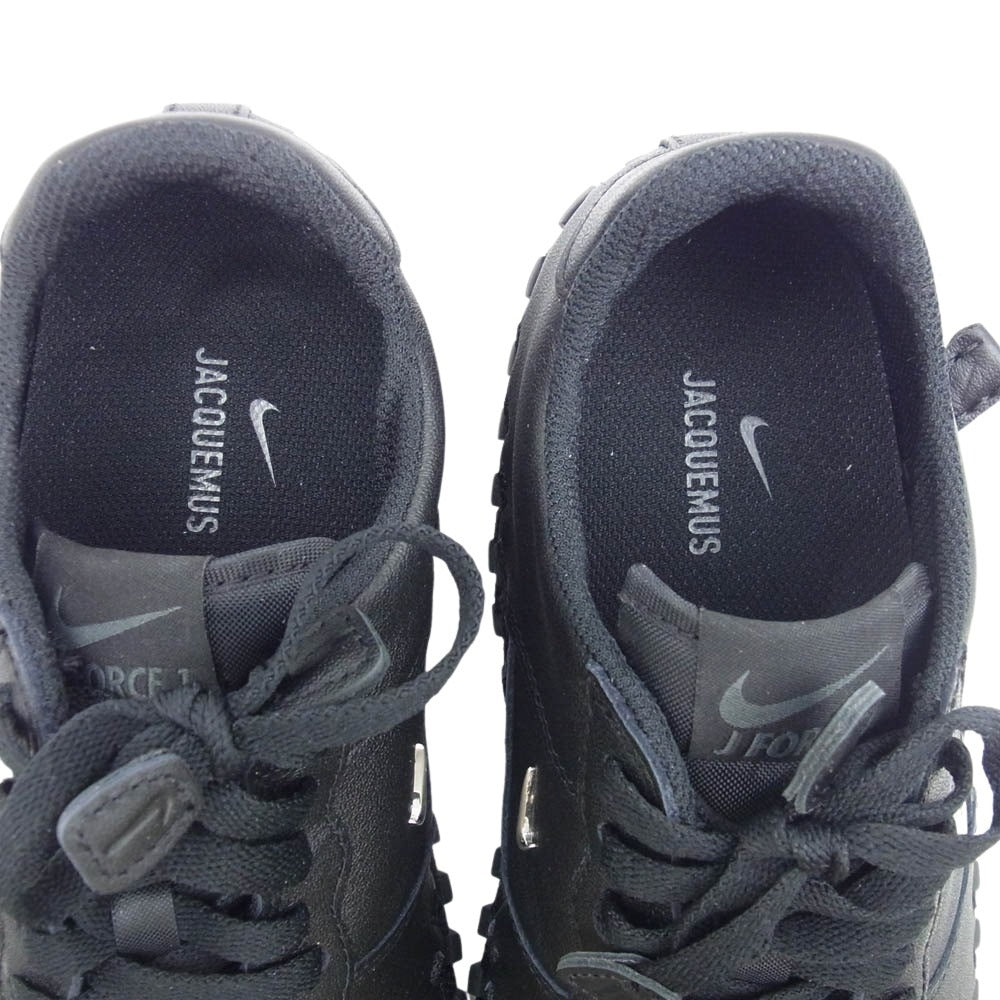NIKE ナイキ DR0424-001 × Jacquemus ジャックムス Women's J Force 1 Low LX Black ウィメンズ Jフォース ロー スニーカー ブラック系 24cm【新古品】【未使用】【中古】