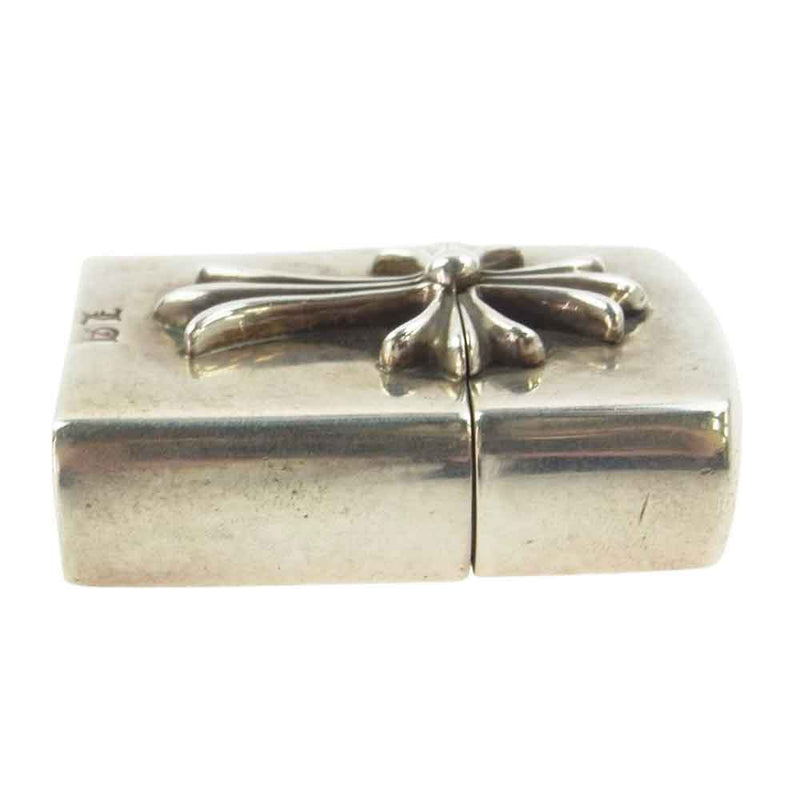 CHROME HEARTS クロムハーツ（原本無） ZIPPO LIGHTERZ-V4 LA限定 スモールCHクロス ジッポライター【中古】