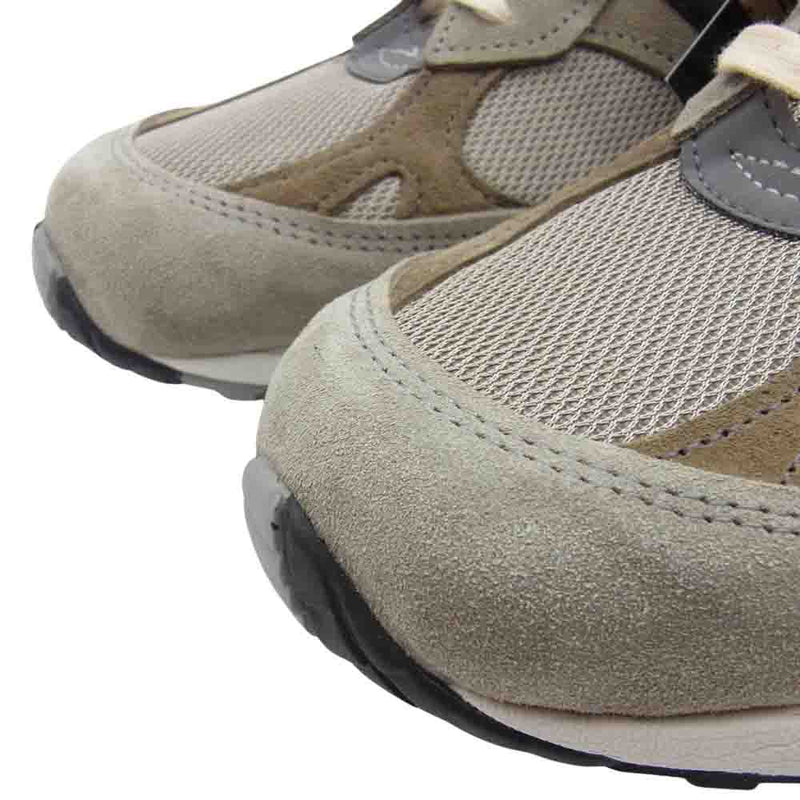 NEW BALANCE ニューバランス M991JJA フェイクバスターズ鑑定済  × JJJJound ジョウンド 991 Beige ベージュ ローカット スニーカー オリーブベージュグレー系 26.5cm【新古品】【未使用】【中古】