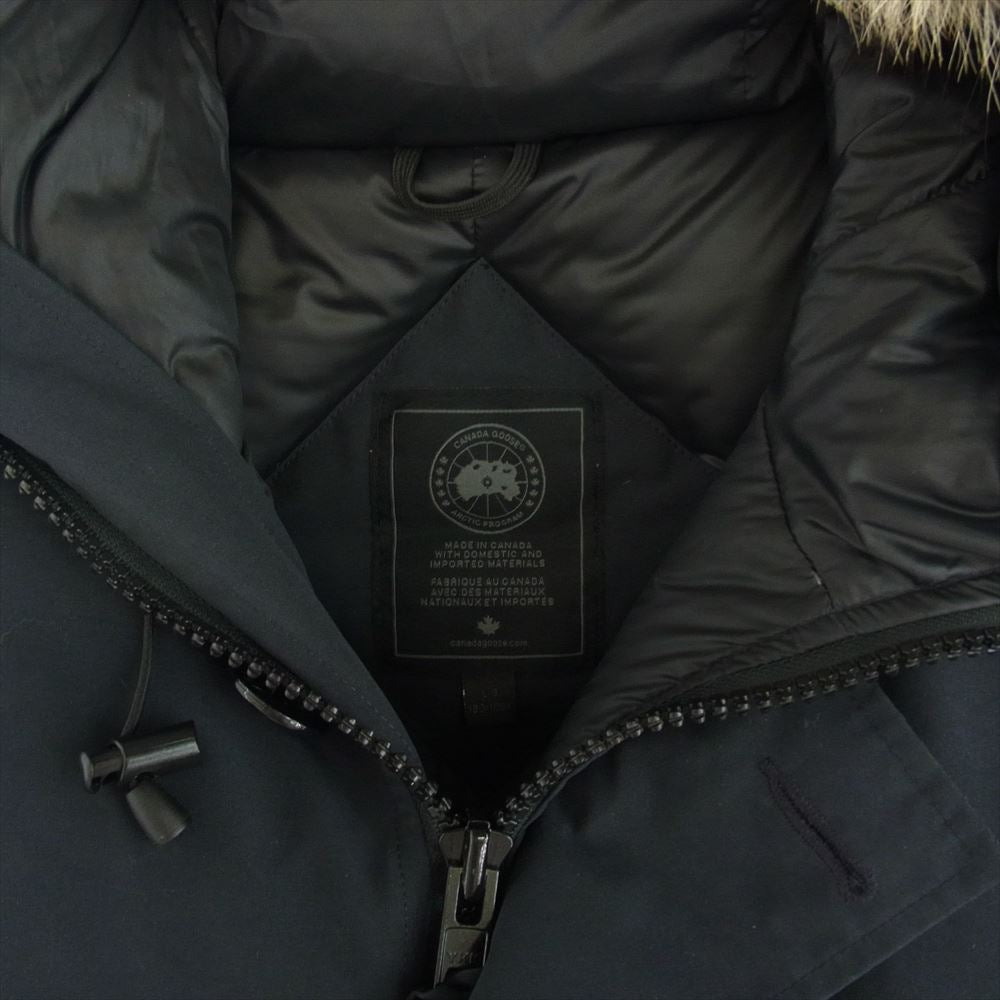 CANADA GOOSE カナダグース 3426MB サザビーリーグタグ 国内正規品 BLACK LABEL ブラックレーベル CHATEAU PARKA シャトー パーカ ダウンジャケット ネイビー系 L【中古】