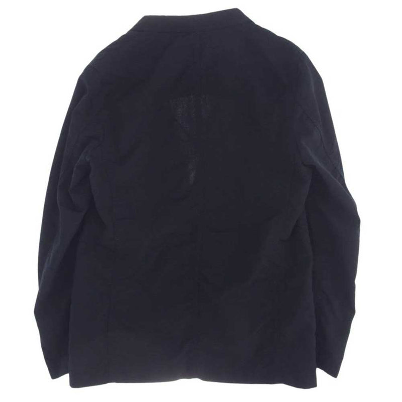 COMME des GARCONS HOMME コムデギャルソンオム HA-J046 2B シングル テーラード ジャケット 裏地ストライプ フラワーピンズ ブラック系 S【中古】