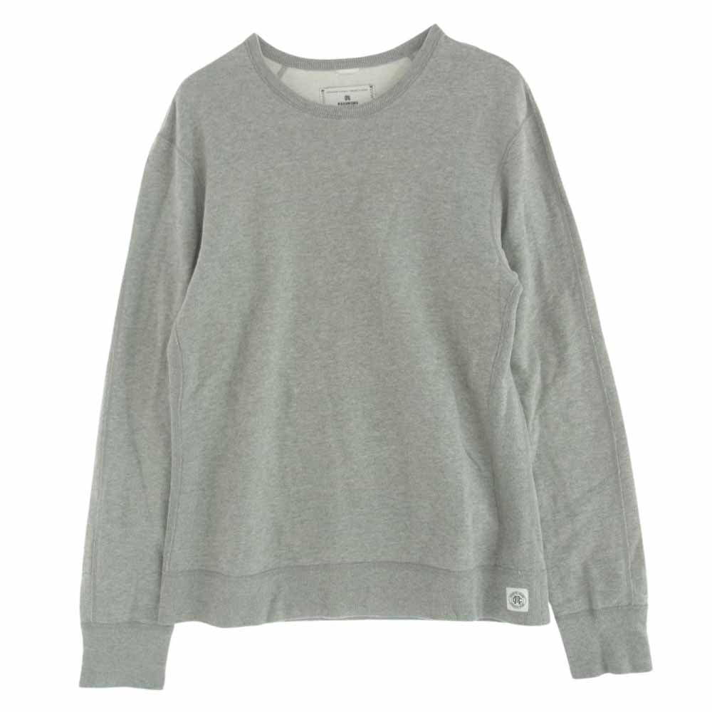 REIGNING CHAMP レイニングチャンプ 9920900044 Relaxed Crew Neck リラックス クルーネック 長袖 スウェット トレーナー グレー系 S【中古】