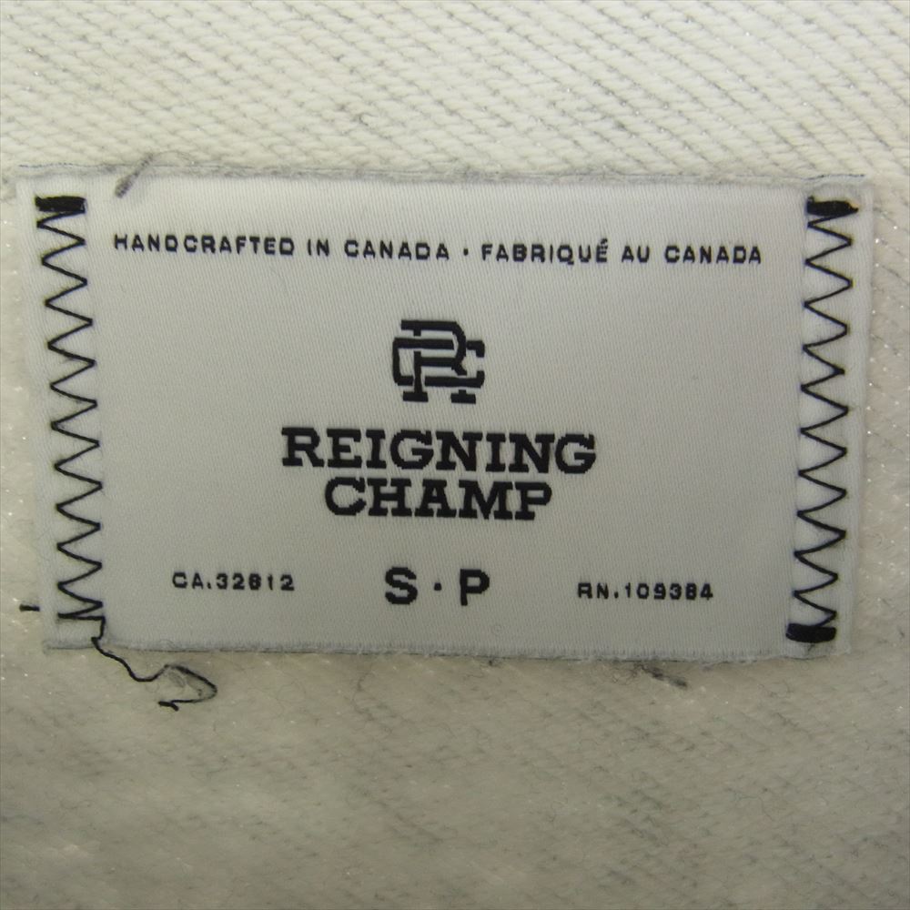 REIGNING CHAMP レイニングチャンプ 9920900044 Relaxed Crew Neck リラックス クルーネック 長袖 スウェット トレーナー グレー系 S【中古】