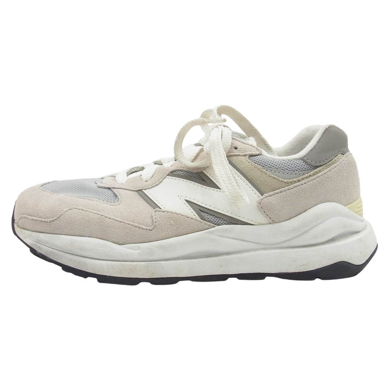 NEW BALANCE ニューバランス M5740CA 57 40 Grey スニーカー グレー系 ベージュ系 26.5cm【中古】