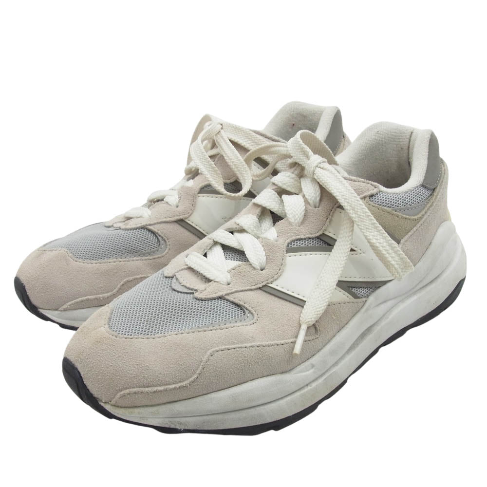 NEW BALANCE ニューバランス M5740CA 57 40 Grey スニーカー グレー系 ベージュ系 26.5cm【中古】