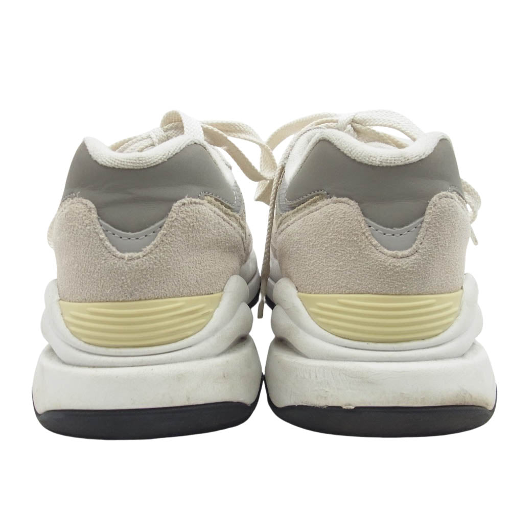 NEW BALANCE ニューバランス M5740CA 57 40 Grey スニーカー グレー系 ベージュ系 26.5cm【中古】