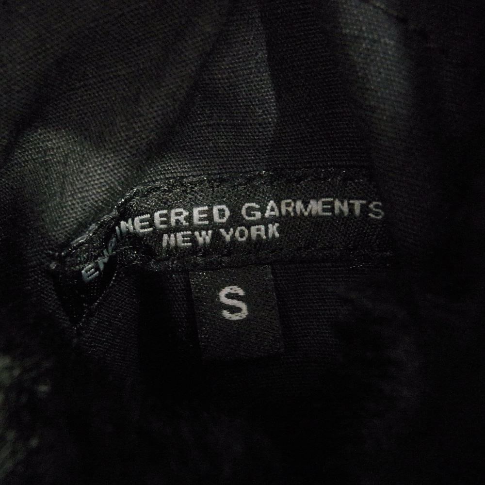 Engineered Garments エンジニアードガーメンツ リップストップ ボア フリース ベスト ブラック系 S【中古】