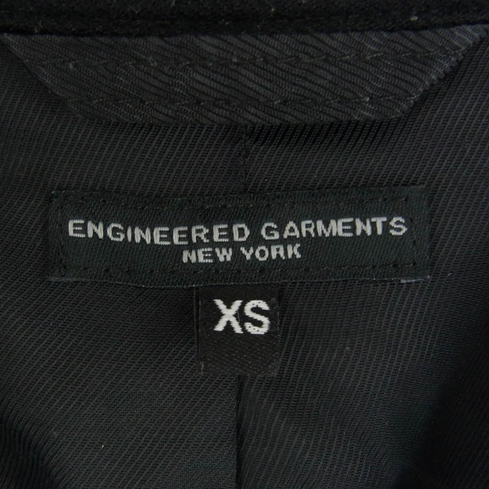 Engineered Garments エンジニアードガーメンツ Andover Jacket アンドーバージャケット ウール 3B テーラード ジャケット ブラック系 XS【中古】