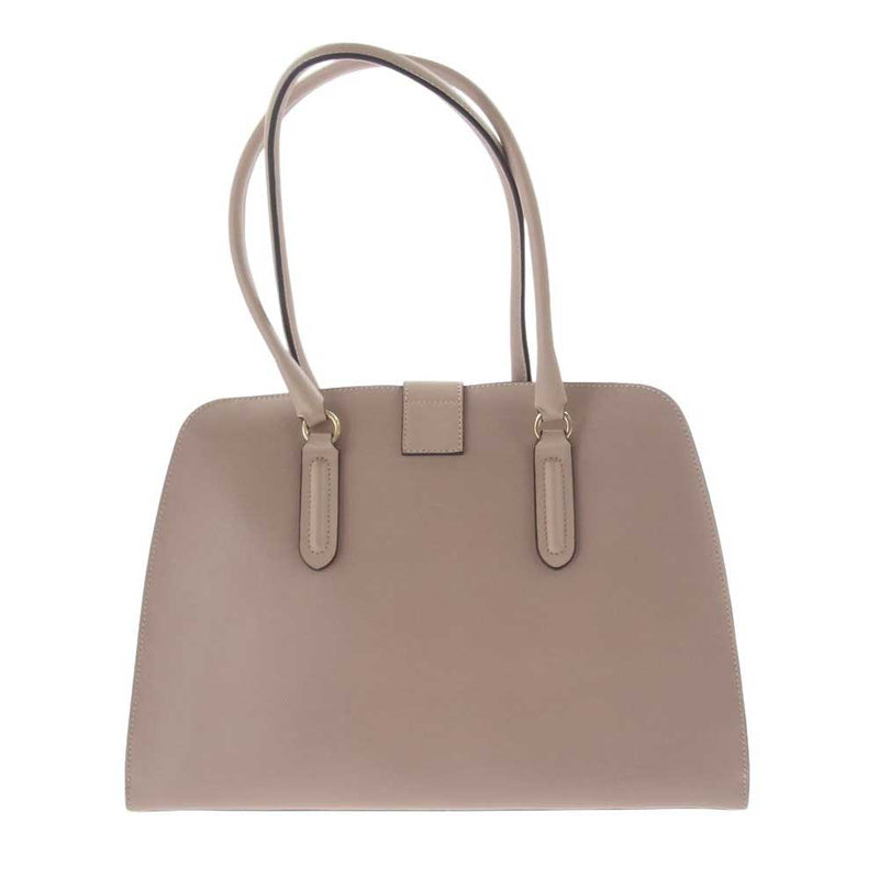 Furla フルラ レザー トート バッグ ピンク系【中古】