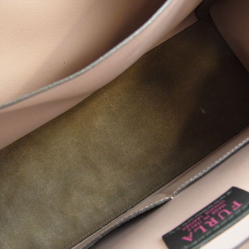 Furla フルラ レザー トート バッグ ピンク系【中古】