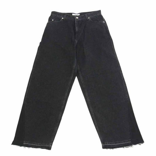 Jieda ジエダ Jie-STD-PT22 USED BAGGY DENIM BLACK ユーズド バギー デニム ブラック ブラック系 2【新古品】【未使用】【中古】