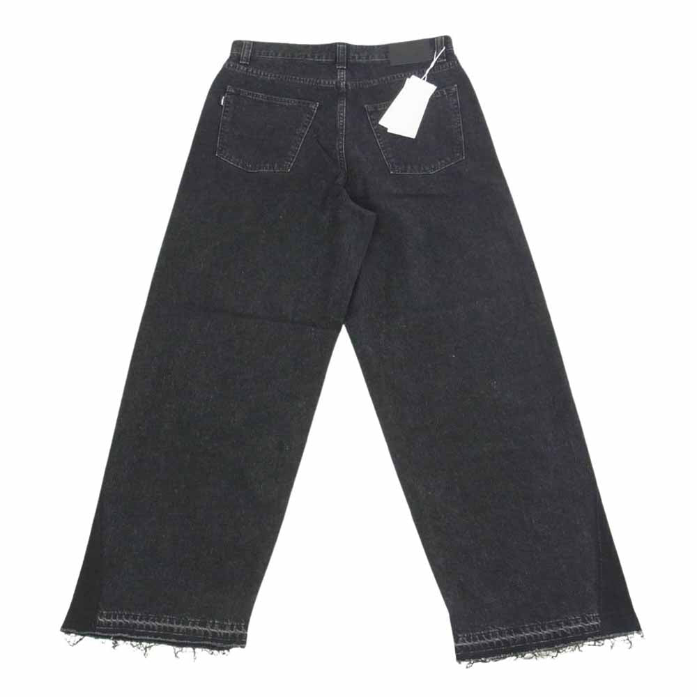 Jieda ジエダ Jie-STD-PT22 USED BAGGY DENIM BLACK ユーズド バギー デニム ブラック ブラック系 2【新古品】【未使用】【中古】