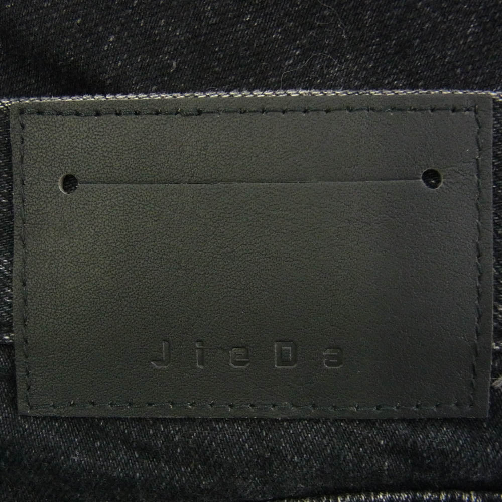 Jieda ジエダ Jie-STD-PT22 USED BAGGY DENIM BLACK ユーズド バギー デニム ブラック ブラック系 2【新古品】【未使用】【中古】