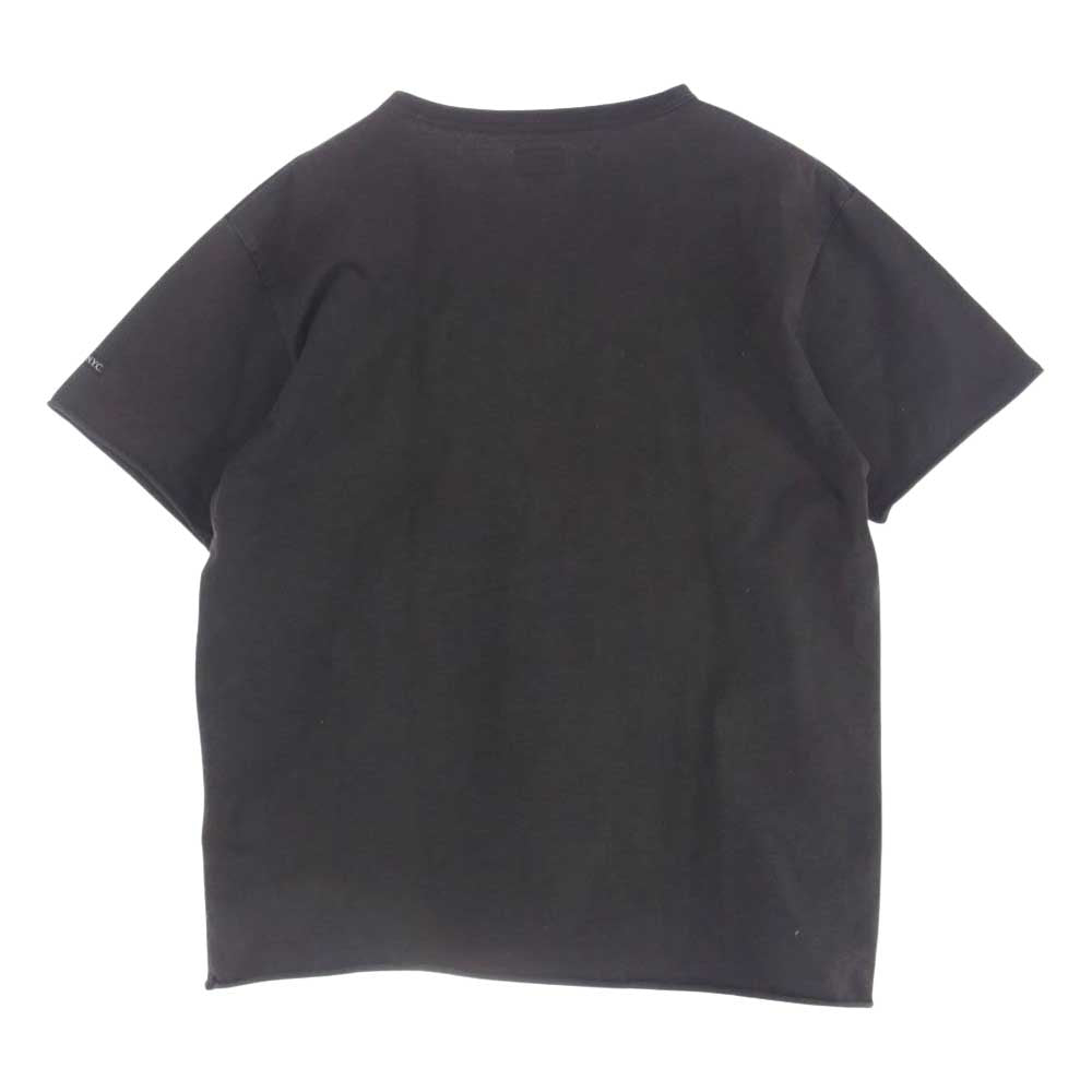 schott ショット LEATHER POCKET ONE STAR Tシャツ 半袖 ダークブラウン系 XL【中古】