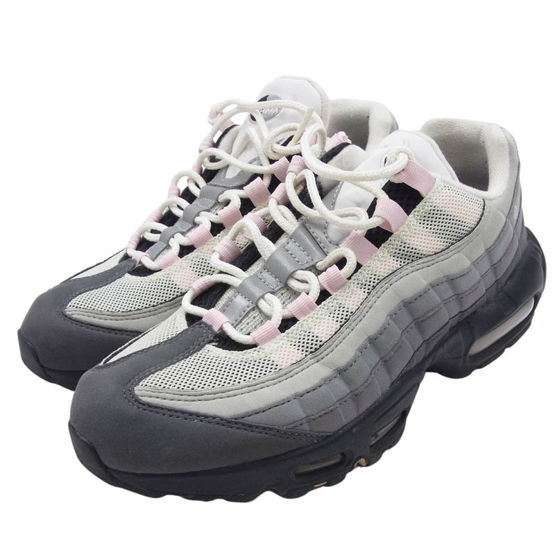 NIKE ナイキ CJ0588-001 Air Max 95 Gunsmoke Pink Foam エアマックス95 ガンスモーク ピンク フォーム スニーカー グレー系 ピンク系 26cm【中古】