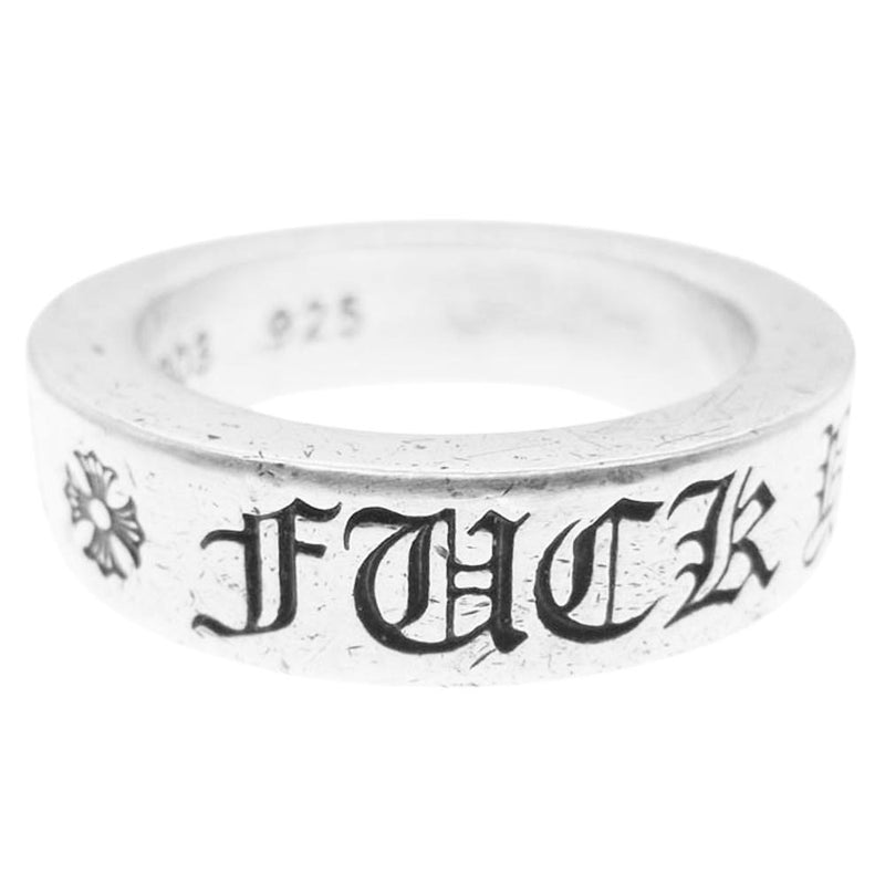 CHROME HEARTS クロムハーツ（原本無） SPACER FUCKYOU 6mm スペーサー ファックユー リング シルバー系 15.5号【中古】