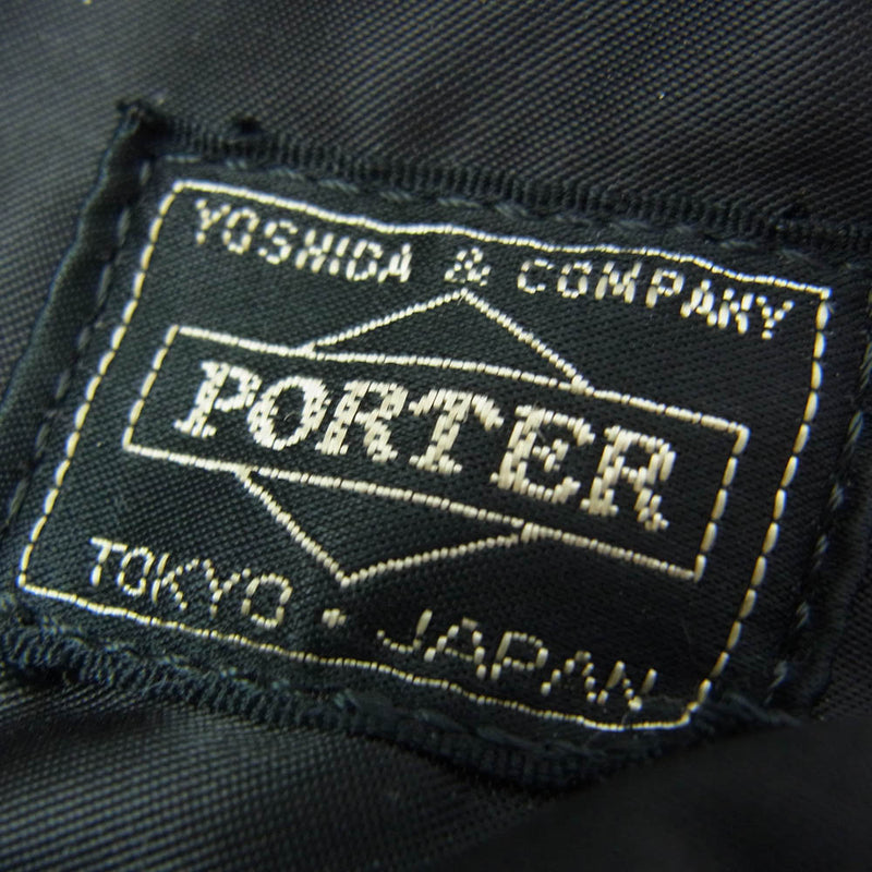 PORTER ポーター 622-76995 TANKER TOTE BAG タンカー トートバッグ ハンドバッグ ブラック系【中古】