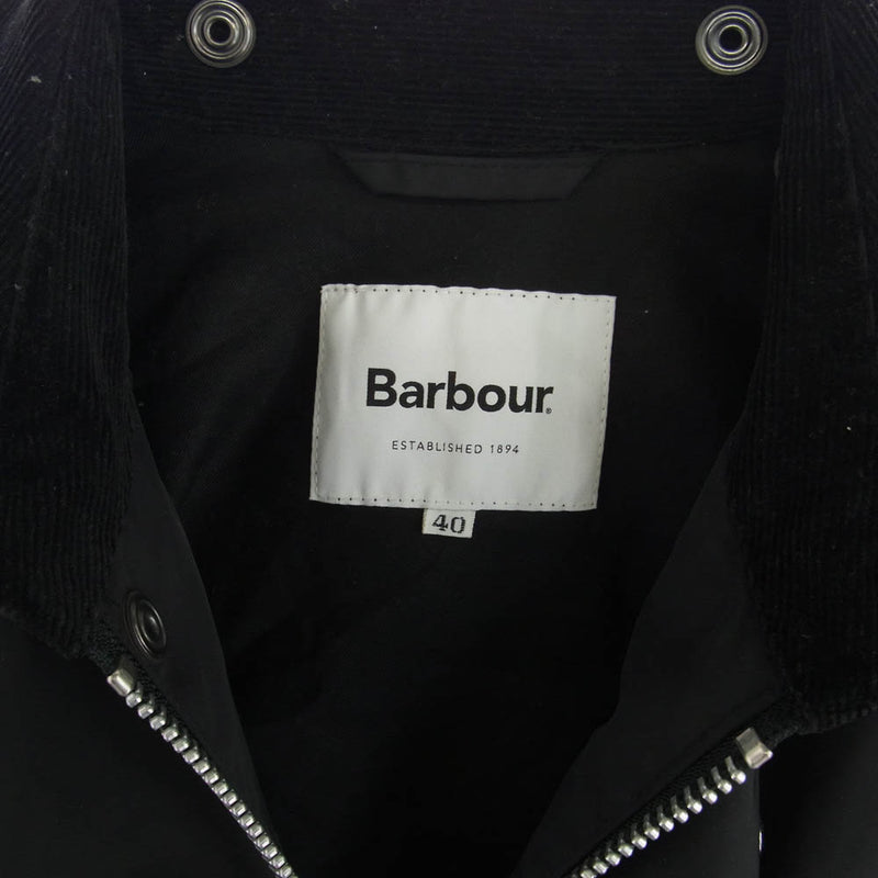 Barbour バブアー 2201223 TRANSPOT JACKET トランスポート ノンワックス ジャケット ブラック系 40【中古】