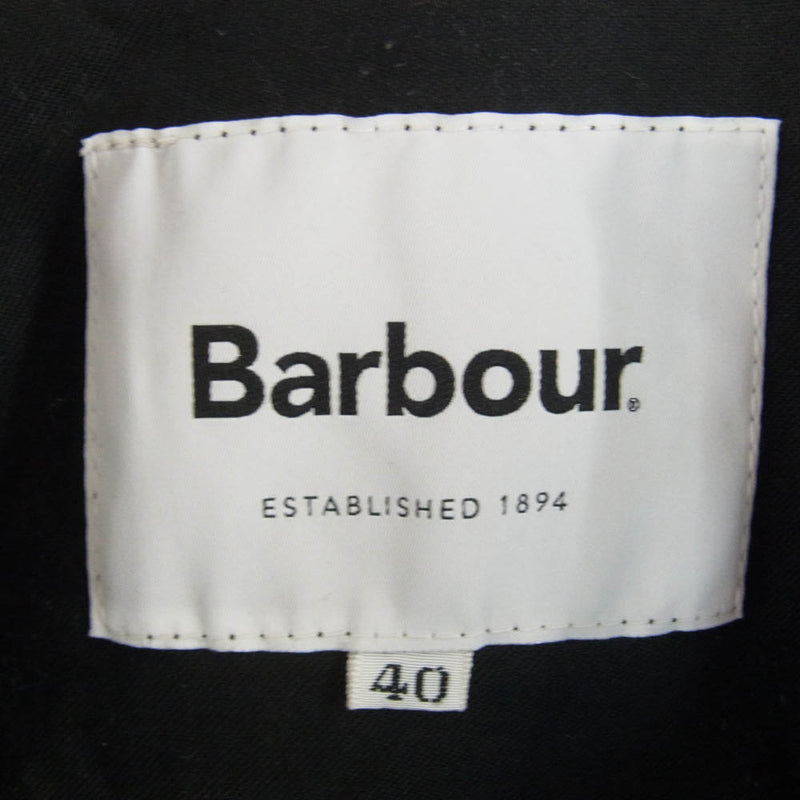 Barbour バブアー 2201223 TRANSPOT JACKET トランスポート ノンワックス ジャケット ブラック系 40【中古】