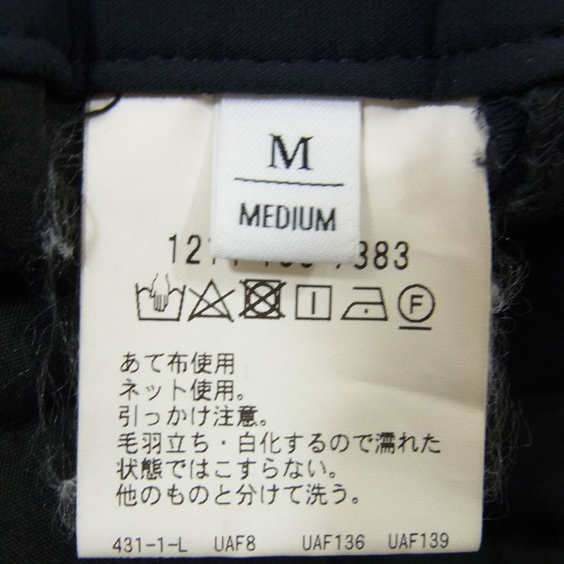 UNITED ARROWS ユナイテッドアローズ 1214-199-7883 TORAY 2W ナイロン 1P テーパード イージーパンツ ネイビー系 M【中古】