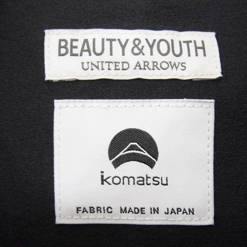 UNITED ARROWS ユナイテッドアローズ 1211-174-8037 KOMATSU PACK コマツ オーバー フォルム 長袖 シャツ ブラック系 M【中古】