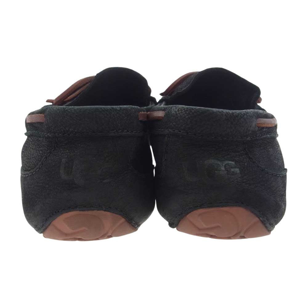 UGG アグ 着脱可能 ムートン インソール ローファー ブラック系 26cm【中古】