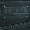 MAISON MARGIELA メゾンマルジェラ 21SS S50LA0185 10ライン Memory Of Denim メモリーオブ カットオフ ボタンフライ 5ポケット デニム パンツ ジーンズ ブラック系 32【中古】