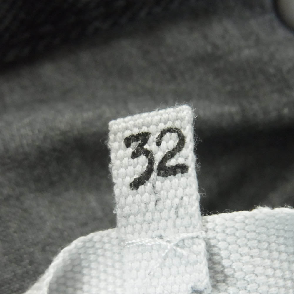 MAISON MARGIELA メゾンマルジェラ 21SS S50LA0185 10ライン Memory Of Denim メモリーオブ カットオフ ボタンフライ 5ポケット デニム パンツ ジーンズ ブラック系 32【中古】