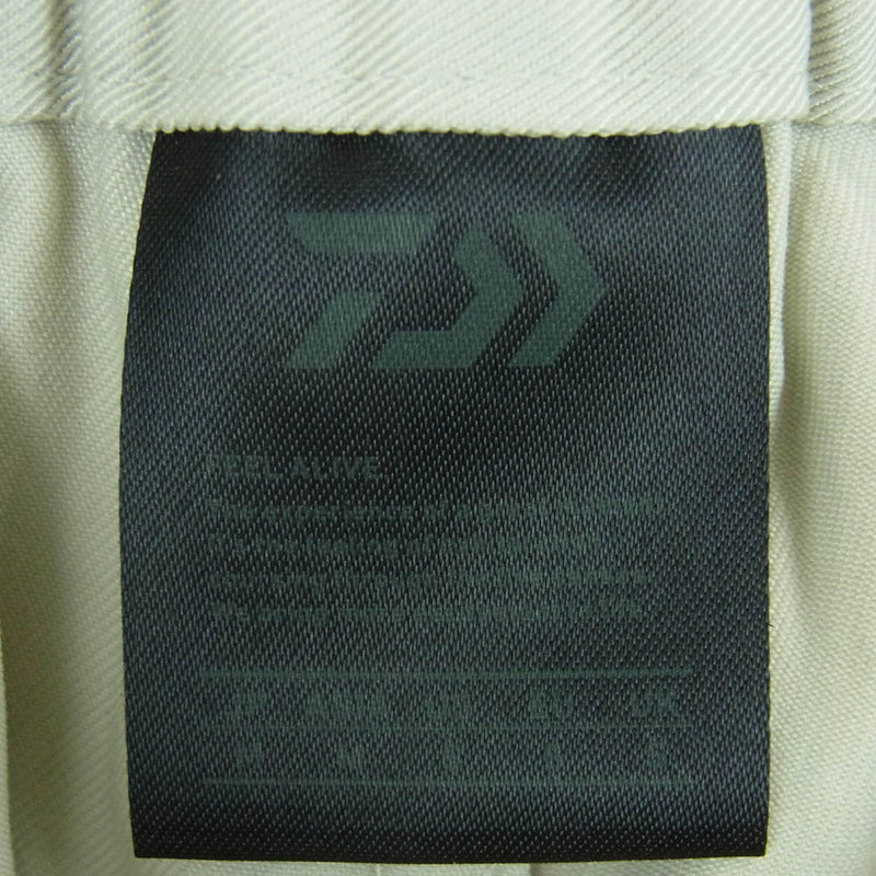 DAIWA PIER39 ダイワピア BP-38023 TECH EASY TROUSERS TWILL テック イージー トラウザー ツイル パンツ オフホワイト系 M【中古】