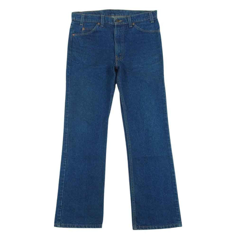 Levi's リーバイス 90s 517 DENIM PANTS USA製 オレンジタブ ブーツカット デニム パンツ 裏刻印575 インディゴブルー系 W34 L32【中古】