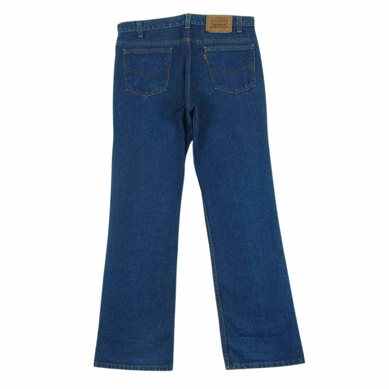 Levi's リーバイス 90s 517 DENIM PANTS USA製 オレンジタブ ブーツカット デニム パンツ 裏刻印575 インディゴブルー系 W34 L32【中古】