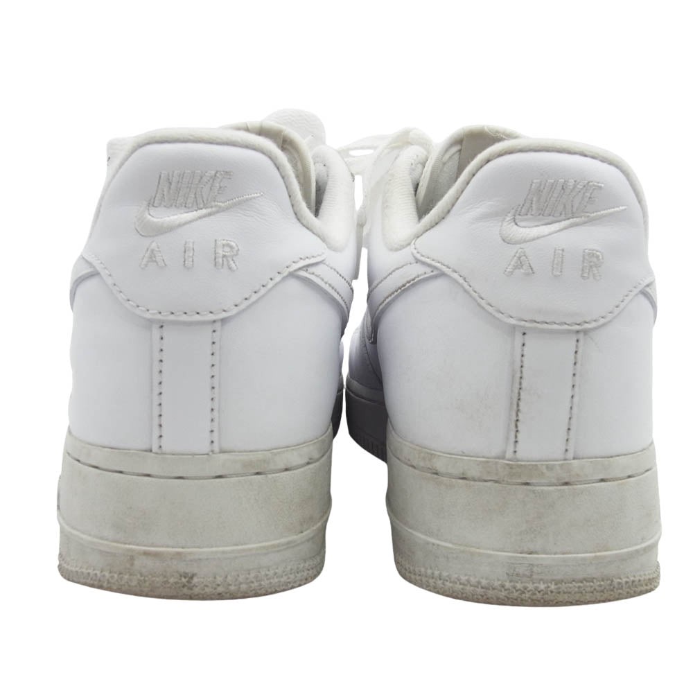 Supreme シュプリーム CU9225-100 × Air Force 1 Low White ナイキ エアフォース 1 ロー スニーカー ホワイト系 27cm【中古】