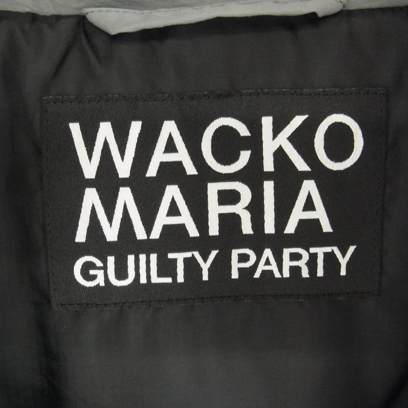 WACKO MARIA ワコマリア 23AW MONSTER PARKA モンスター パーカー 中綿 ジャケット グレー系 L【中古】