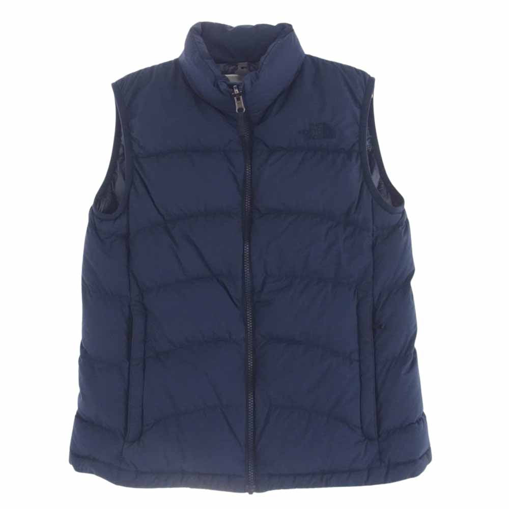 THE NORTH FACE ノースフェイス NDW91648 ACONCAGUA VEST アコンカグア ベスト ダウン ベスト ネイビー系 M【中古】