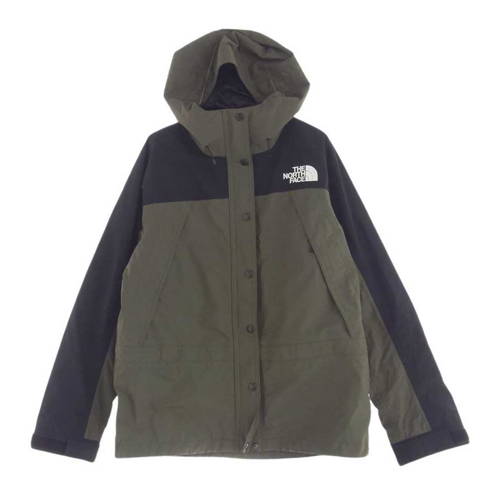 THE NORTH FACE ノースフェイス NPW61831 Mountain Light Jacket GORE-TEX マウンテン ライト ゴアテックス ジャケット マウンテン パーカー カーキ系 L【中古】