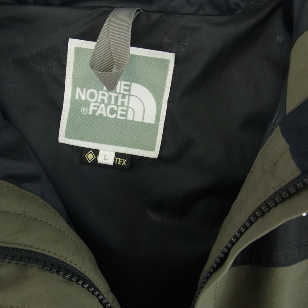 THE NORTH FACE ノースフェイス NPW61831 Mountain Light Jacket GORE-TEX マウンテン ライト ゴアテックス ジャケット マウンテン パーカー カーキ系 L【中古】