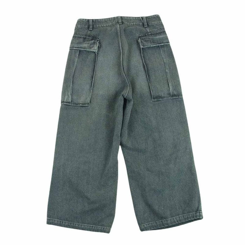 ヘリル 22-030-HL-8092-1 1LDK EX Denim Cargo Pants デニム カーゴ パンツ グレー系 1【極上美品】【中古】