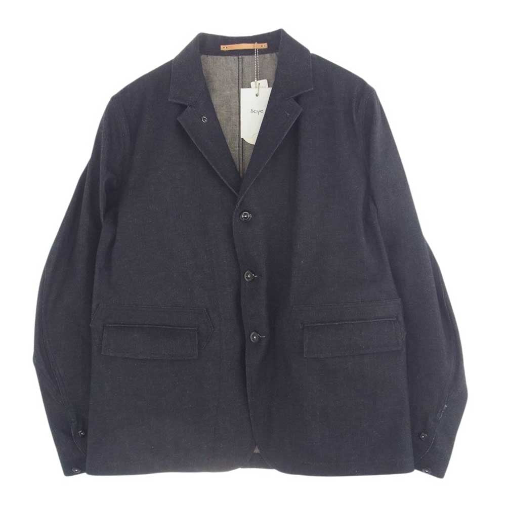 Scye サイ 23AW 1123-43403-UM37 NEXUSVII.×Scye BEYONDEXX Denim Jacket　ビヨンデックス デニム ジャケット インディゴブルー系 46【極上美品】【中古】