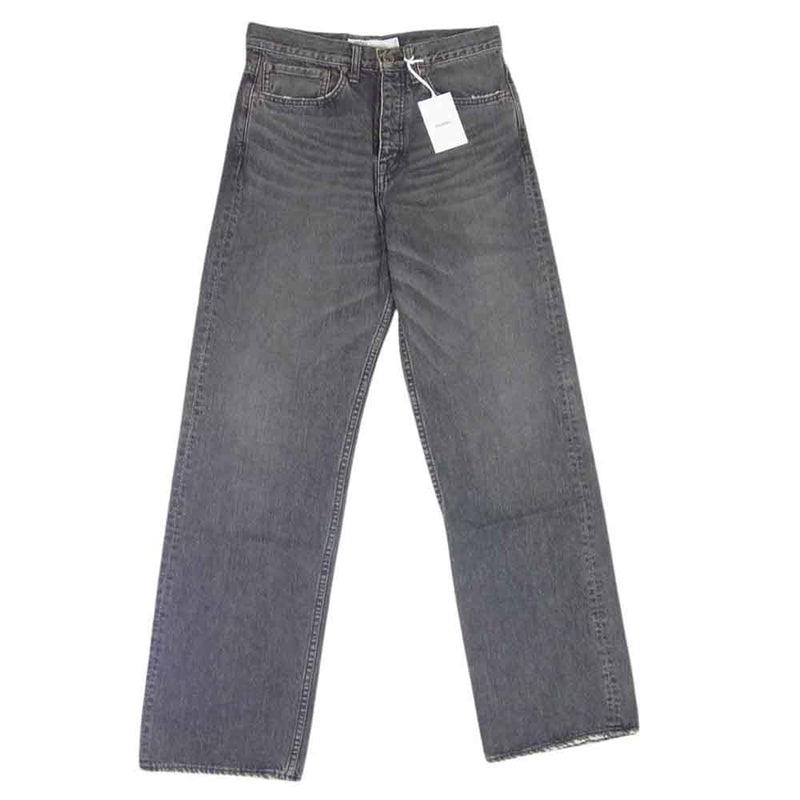 ダイリク 24SS D-13 Straight Denim Pants  ウォッシュ ダメージ加工 ストレート デニム パンツ ブラック系 29【極上美品】【中古】