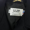 schott ショット 714US LONG MELTON PEACOAT ロング ウール メルトン ピーコート ブラック系 L【中古】