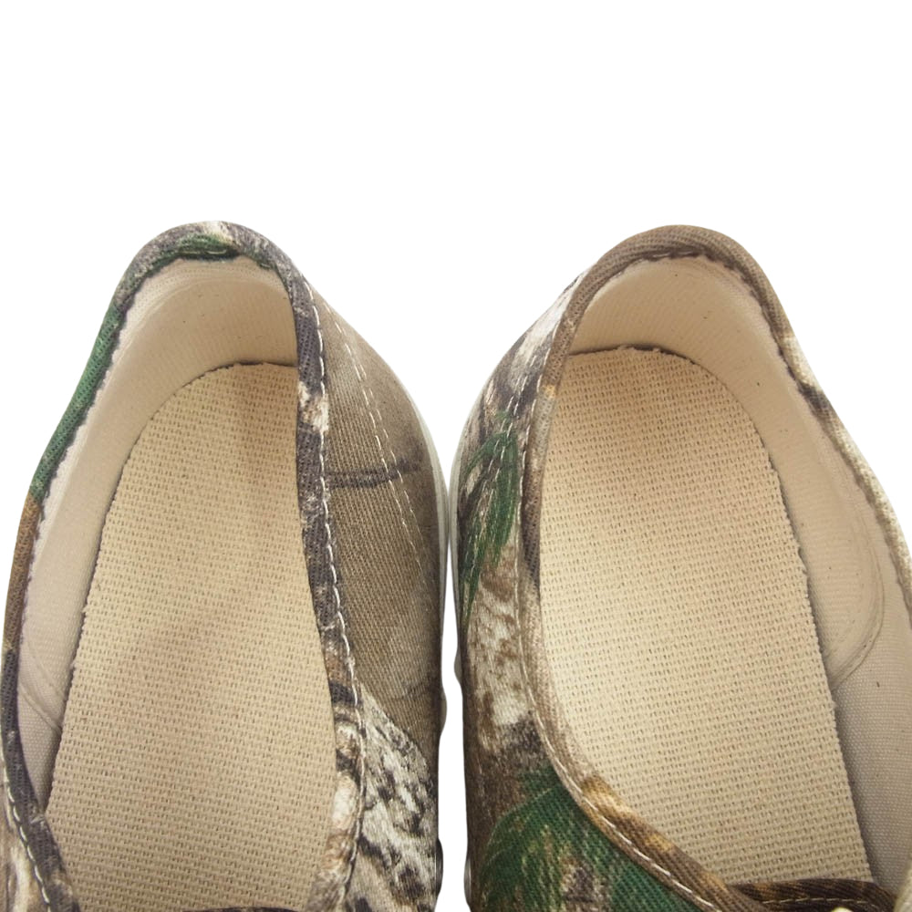 トースト miru カモフラ ローカット スニーカー ブラウン系 マルチカラー系 9.5【新古品】【未使用】【中古】