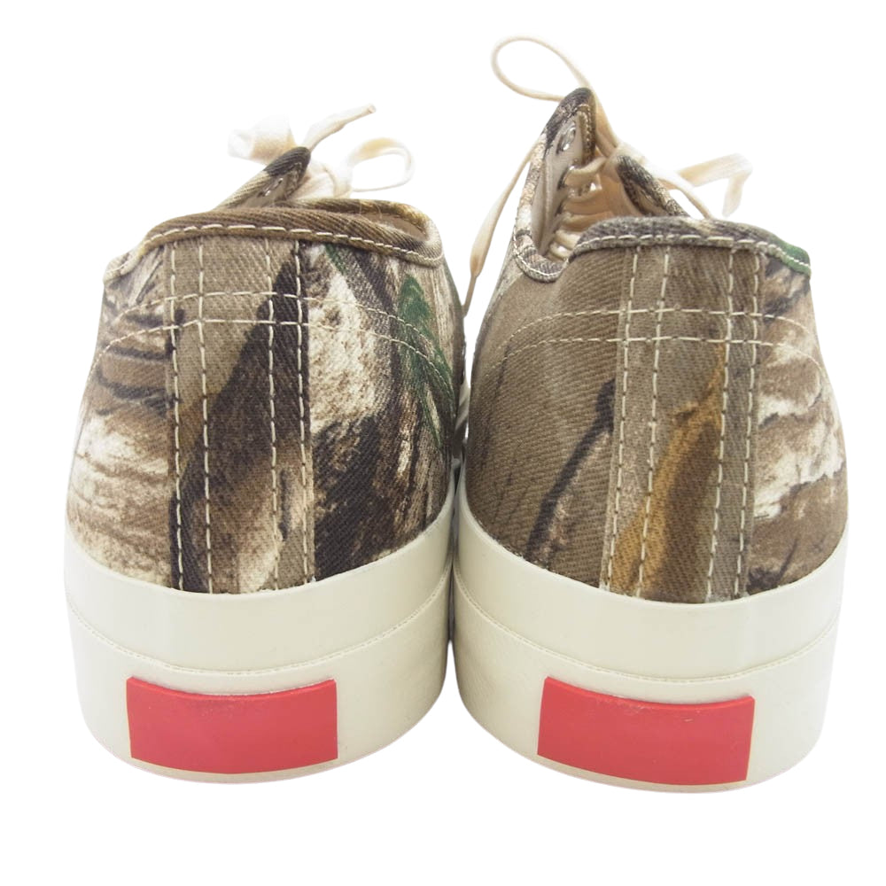 トースト miru カモフラ ローカット スニーカー ブラウン系 マルチカラー系 9.5【新古品】【未使用】【中古】