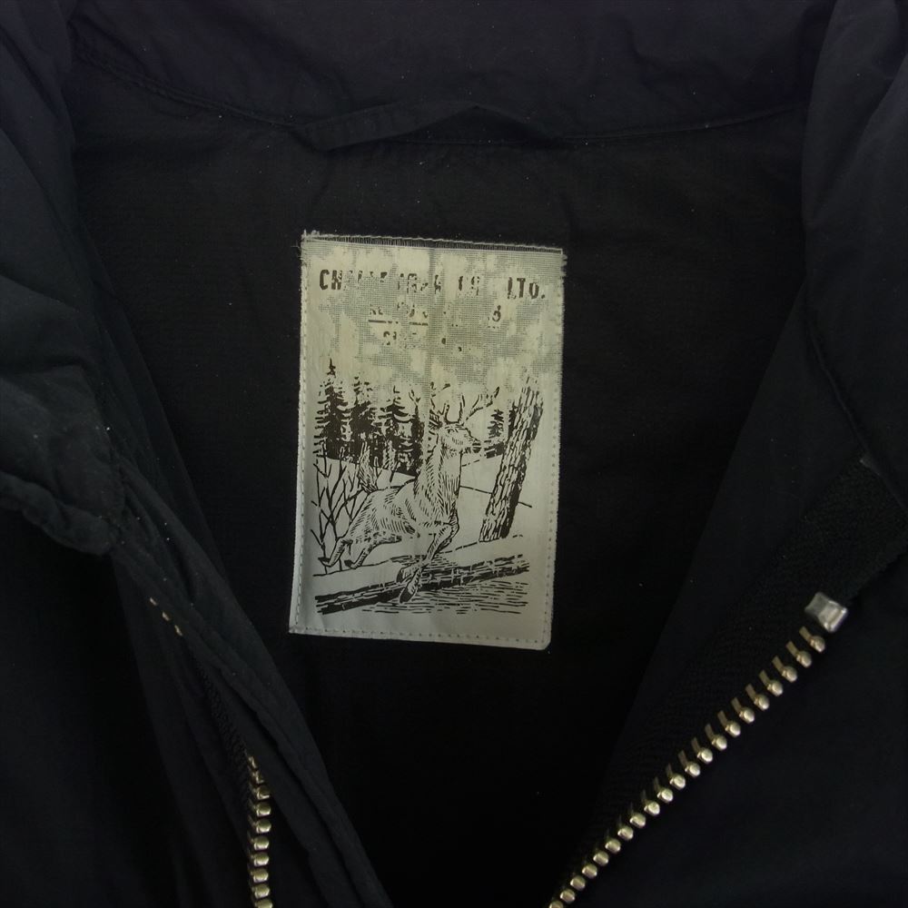 CHALLENGER チャレンジャー 19AW CLG-JK 019-011 TECHNICAL YACHT JACKET M-65 タイプ 中綿 ジャケット ブラック系【中古】