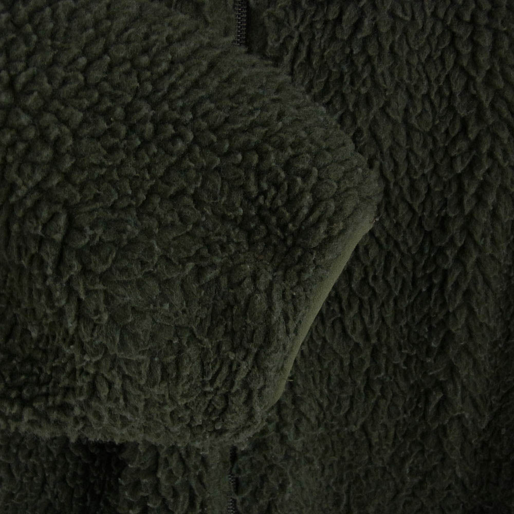 NEIGHBORHOOD ネイバーフッド 22AW 222SZNH-JKM06 BOA FLEECE JACKET ボア フリース ジャケット カーキ系 M【中古】 NEIGHBORHOOD ネイバーフッド 22AW 222SZNH-JKM06 BOA FLEECE