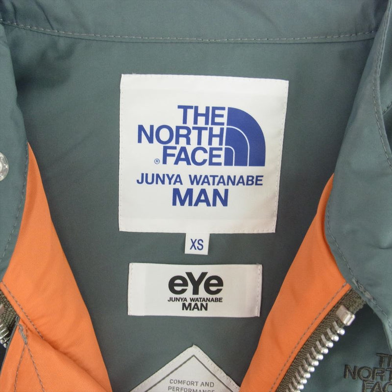 JUNYA WATANABE COMME des GARCONS MAN ジュンヤワタナベコムデギャルソンマン 22SS WI-J901 eye THE NORTH FACE ノースフェイス ブルゾン ジャケット カーキ系 XS【中古】