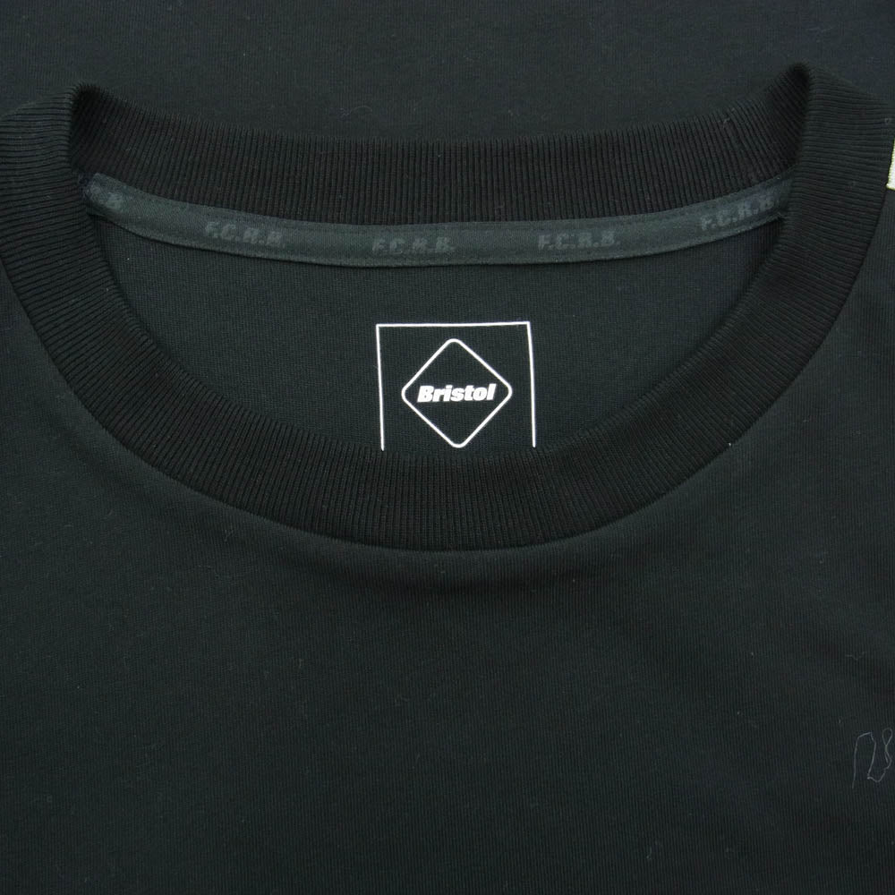 F.C.R.B. エフシーアールビー 24SS FCRB-242038 LINE TEAM L/S BAGGY TEE チーム ロング Ｔシャツ 長袖 カットソー ブラック系 XL【美品】【中古】