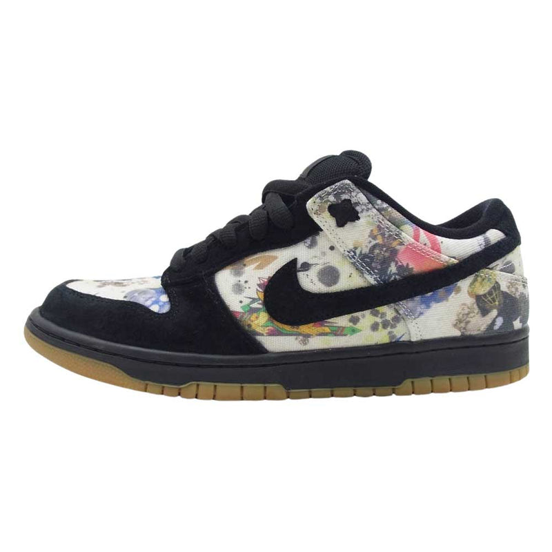 Supreme シュプリーム × NIKE ナイキ FD8778-001 SB DUNK LOW Rammellzee SB ダンク ロ― ローカット ラメルジー スニーカー ブラック系 マルチカラー系 27cm【中古】